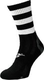 Precision Chaussettes de sport Pro Junior Nylon Noir/blanc Taille 35-39