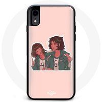 Maniacase Etui voor iPhone XR Inktvis Spel Ji Yeong Nr 240 EN Kang Sae Byeok Nr 067