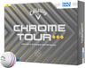 Callaway Chrome Tour Triple Diamond Triple Track Golfballen 2025 - Wit - 12 Stuks