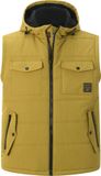 Jan Vanderstorm heren Outdoorbodywarmer - 56 - olijf - Plus Size