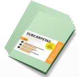 Ofituria A4 kartonnen dossiermappen, 180g, 50 stuks, groen