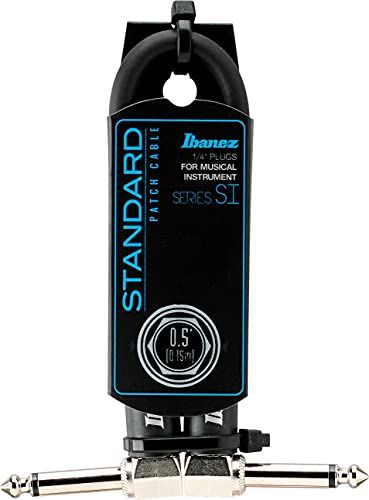 Ibanez SI Series Instrument Cable - 0.15m - Black
