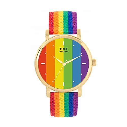 Toff London Pride Verticale Wapen Stokken Horloge - 5059656938132