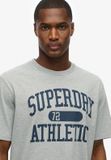 Superdry Athletic Essential T-shirt Heren Grijs Marl XL