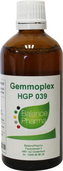 BalancePharma Gemmoplex HGP 039 Cerebrolymf