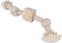 Speelgoed van natuurlijk touw en hout, M/30 x 6 cm