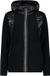 CMP Dames fleece hoodie met capuchon - Zwart - Maat M