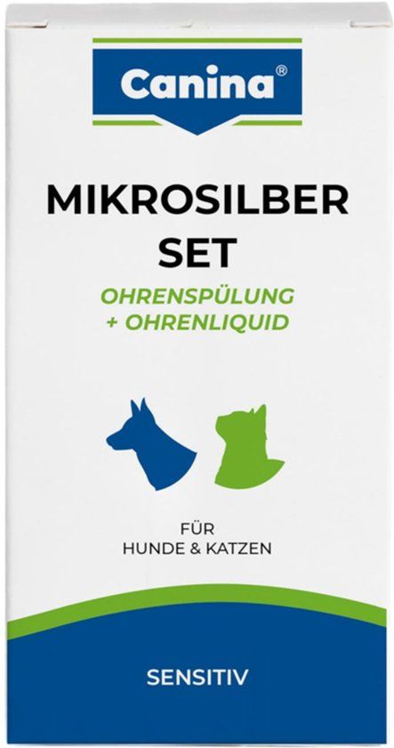 Canina Microsilver Oordouche & Vloeistof Set - 150ml