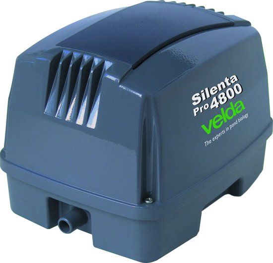 Velda Silenta Pro 4800 - Luchtpomp - Zwart