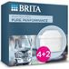 Brita Set van 4 waterfilterpatronen met 2 gratis Brita Maxtra Pro All-in-1 1053882 Wit