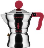 Alessi Moka Percolator - AAM33/1 R - 1 kops - Aluminium - Rood
