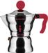 Alessi Moka Percolator - AAM33/1 R - 1 kops - Aluminium - Rood