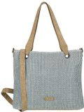 Enrico Benetti Rieten Shopper/Schoudertas Summer Jeans