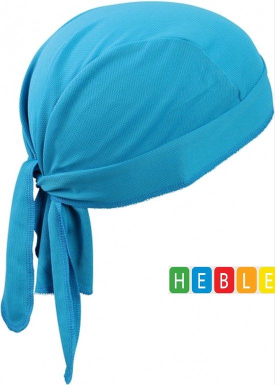 Sport Bandana Unisex Turquoise Polyester - 1 stuk(s) - van Heble®
