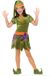 ATOSA - Vert et orange elfe de forêt costume pour filles - 122/134 (7-9 ans)