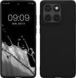 kwmobile telefoonhoesje geschikt voor Motorola Edge 60 Fusion - Back cover in mat zwart