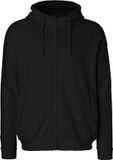 Neutral IMBRETEX SAS Unisex Hoodie met capuchon en rits Black - XS