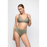 Marie Jo Soft Studio voorgevormde kanten bralette zonder beugel - grijsgroen