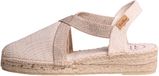 Toni Pons espadrilles plates véganes pour femmes en coton | VERDI-V