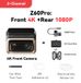Dashcam Z60 Pro Autocamera 2-kanaals 4G 4K UHD HDR GPS 256 Go carte SD
