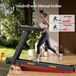 StarTech Loopband - Opvouwbaar loopvlak met handgreep - 12 km/u - 15% helling - Draagvermogen 136 kg - Display - Beige