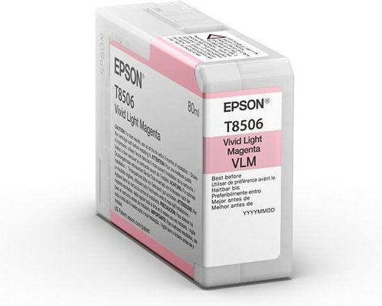 Epson T8506 - Helder licht magenta - Origineel