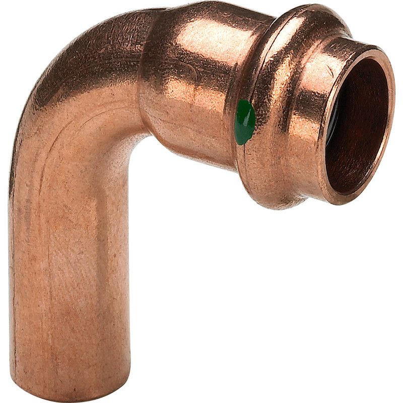 Viega Profipress 2416.1 koper pers insteekbocht 90deg 12mm