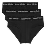 Marc O'Polo Slip MEN'S SLIP 3ER PACK - Zwart - S
