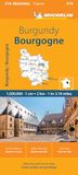 Borgogna: Straßen- und Tourismuskarte 1:200.000: 519