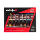Vallejo 72298 Game Color Advanced Acryl Paint Set - Verschillende kleuren (Pack van 16)