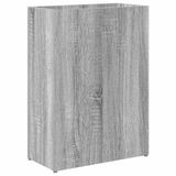 vidaXL Opslaghaak & Rek Grijs Sonoma 40 x 20 x 55,5 cm Bewerkt hout