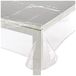 Soleil d'Ocre Sappe vierkant transparant 180x180 KRISTAL, PVC, 180x180 cm