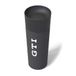 Volkswagen 3A5069604A Thermobeker drinkbeker GTI Design drinkfles Logo belettering, 485ml, roestvrij staal, zwart