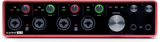 Focusrite Scarlett 18i8 3rd Gen USB Audio Interface
