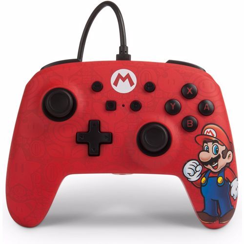 Power A Enhanced Wired Controller Switch (Mario)