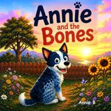 ANNIE and the Bones Annie le Bouvier Australien bleu