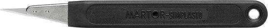 MARTOR TRIMMEX SIMPLASTO 35134 - Antislip kunststof handgreep - Voor precieze snijtoepassingen - Met beschermkapje - Ergonomisch ontbraammes, scalpel