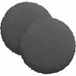Coussin de siège 2 pièces gris foncé Ø30 x 13 cm