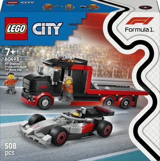 LEGO® City F1® Displaytruck met Audi F1® Racewagen - 60493