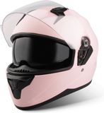 VINZ Helmets Kennet Integraalhelm Roze met Zonnevizier - ECE 22.06 - Maat XS