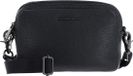 Mandarina Duck Mellow Leather Crossbody Camera Bag Nero Zwart