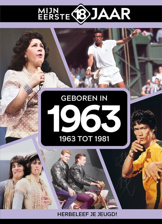 Geboren Mijn eerste 18 jaar - Geboren in 1963 - CD