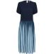 CULTURE Jurk 'CU Carly' navy / lichtblauw