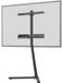 Support de sol pour télévision, modèle FLOATING STAND XL WM7650, titane mat, jusqu'à 90 pouces