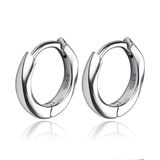 TJ Tom Jaxon Tom Jaxon Heren Oorbellen - Twist Zilver-9mm