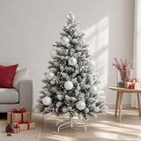 vidaXL - Kerstballenset - XXL - 3 st - Wit - Ø 25 cm - Kunststof
