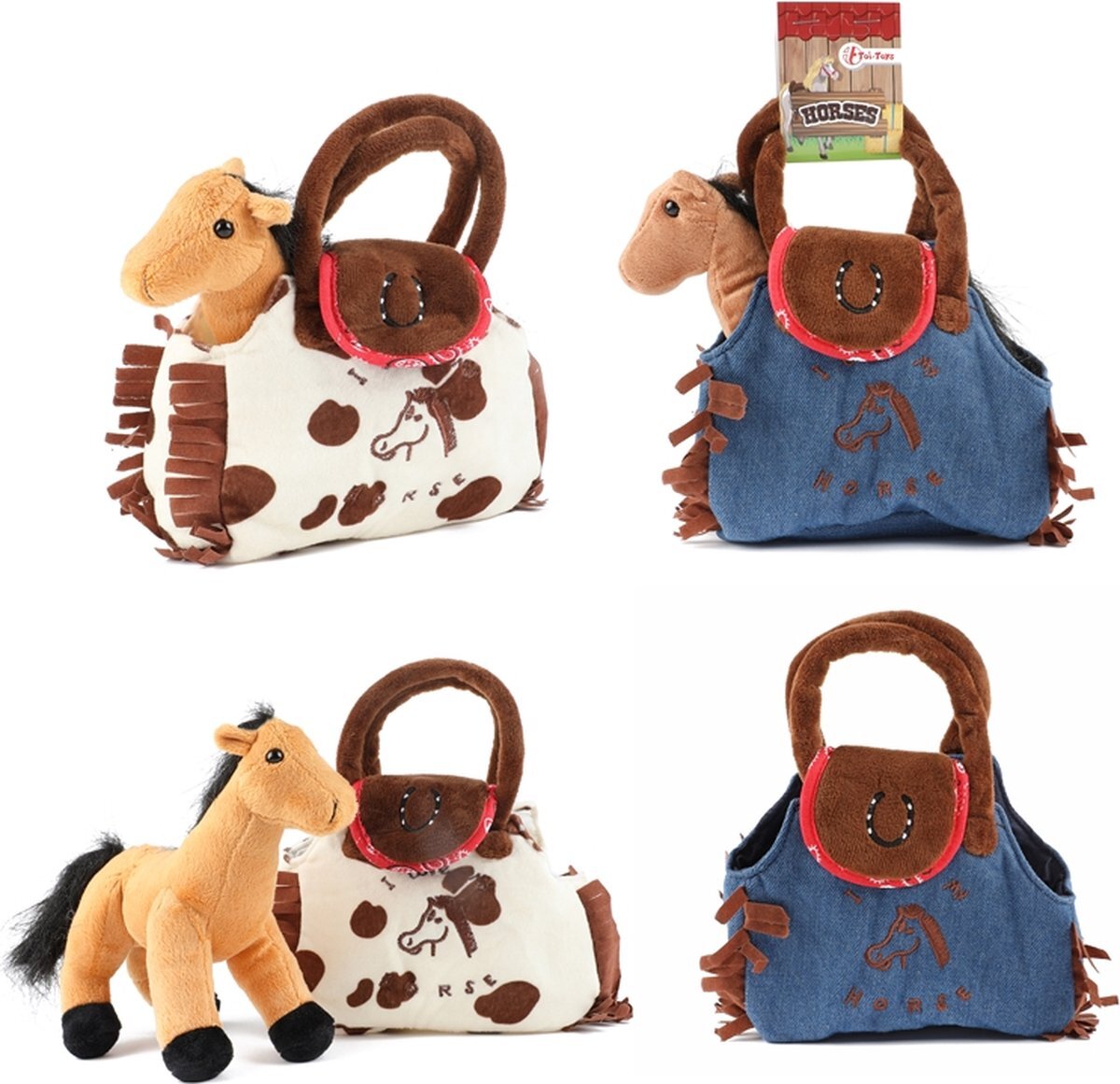 Toi Toys Toi Toys Paard in handtas (1 stuk) assorti