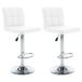 VidaXL Barstoelen 2 st kunstleer wit