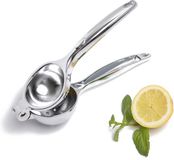 Merkloos RVS Citruspers - Handmatige Citroen- en Limoenpers, Hoge Kwaliteit, Vaatwasmachinebestendig
