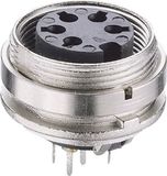 Lumberg KGR 30 Connecteur DIN Bus, montage vertical Nombre de pôles : 3 Argent 1 pièce(s)